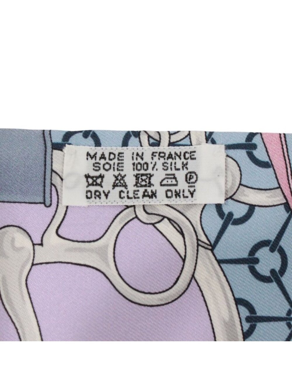 Hermes Twilly la Promenade du Matin Morning Walk Silk Purple Pink Blue Scarf - Picture 6 of 8